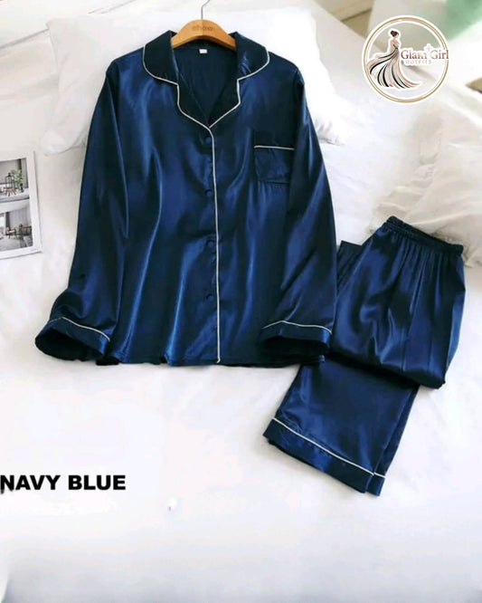 2-Piece Women’s Night Suit – Shirt &amp; Trouser