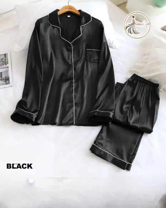 2-Piece Women’s Night Suit – Shirt &amp; Trouser